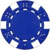 Da Vinci 200 Dice Striped 11.5 gram Poker Chip Set with Aluminum Case Dealer Button 2 Decks of Cards and 5 Dice - Image 6
