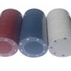 125 x SUITED POKER CHIPS - 5 SEALED STRIPS OF 25 - Image 2