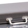 320 Piece Pro Poker Clay Poker Set - 2X Plastic Cards with Cutting Cards - Reinforced Leather case - Free Poker Felt - Image 7