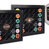 Harley-Davidson Poker Chip Collectors Frame, Holds 26 Chips, Made in USA 6925 - Image 4