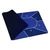 YFY 120x60cm poker table top, portable poker table mat, texas hold em poker mat with transport tube, play mat as gift - Image 4