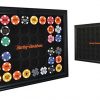 Harley-Davidson 48 Poker Chip Collectors Frame, 21.25 x 15.25 inch, Black 6958 - Image 2