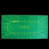 Incdnn 180 * 90cm Hold'em Poker Tablecloth 10 Players Poker Mat Layouts Table Cloth - Image 8