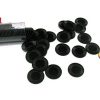 Black Mini Poker Chip 7/8in Tube of 50ea by Koplow Games - Image 2