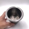 Run Pack of 1 Stainless Steel Drop-in Cup Drink Holder Poker Table Drink Holder - Image 7