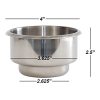 GSE Games & Sports Expert Stainless Steel Drop-in Drink Cup Holder for Casino Poker Table and Boats, RV Cars &Trucks (3 - Image 6