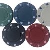125 x SUITED POKER CHIPS - 5 SEALED STRIPS OF 25 - Image 3