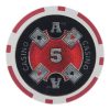 Brybelly Ace Casino Poker Chip Heavyweight 14-gram Clay Composite - Pack of 50 - Image 2