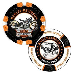 Harley-Davidson Limited Edition Series #4 Poker Chips - 2 Chips Included 6704D