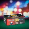 Relaxdays 10022799 Large Poker Set, 200 Chips, Play Mat, 108 Cards, Dealer Button, Casino Feeling, Texas Holdem, Colourful, HxWxD: app. 9 x 24 x 15 cm - Image 9