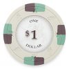 Claysmith Gaming Pack of 50 Poker Knights Poker Chips, Heavyweight 13.5-Gram Clay Composite - Image 2