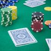 Brybelly 50 Clay Composite Striped Dice 11.5 Gram Poker Chips - Image 6
