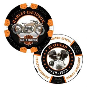 Harley-Davidson Limited Edition Series #3 Poker Chips - 2 Chips Included 6703D