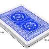 Poker Night Pro 500 Piece Texas Holdem Poker Chips Set With LARGE Aluminium Case QUALITY Clay/Metal 14g Numbered Chips, 2 Decks Professional PLASTIC Playing Cards, Dealer/Blind Buttons and 5 Dice - Image 5
