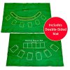 M.Y Texas Hold'em Poker & Blackjack Set - Includes Poker Chips, Deck of Cards and Mat - Image 3