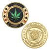 Poker Card-Guard Coin Collectibles Table Games Poker Card-Guard Golden Coin w/Plastic Case, Poker Chips Coin, A Great Coin Collecting Gifts for Husband, Father, Friends - Image 5