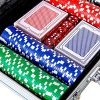 Yinlo Poker Chips Set - 200PCS / 300PCS Poker Sets with Aluminum Case, 11.5 Gram Casino Chips for Texas Holdem Blackjack Gambling - Image 4
